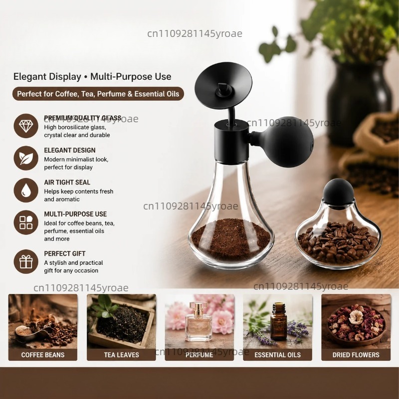 Coffee Tea - Стеклянная бутылка для образцов ароматов, кофе,