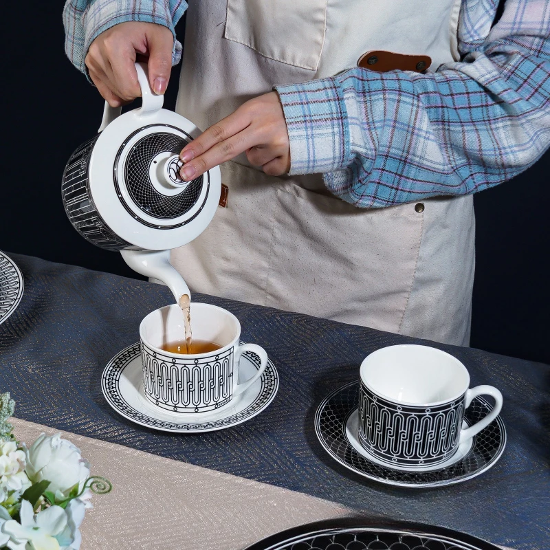 Coffee Tea Organizer - Простой чайный сервиз в европейском стиле,