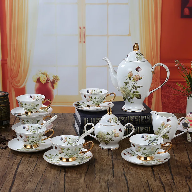 Coffee Tea Creamer - Кофейный набор из костяного фарфора, британский
