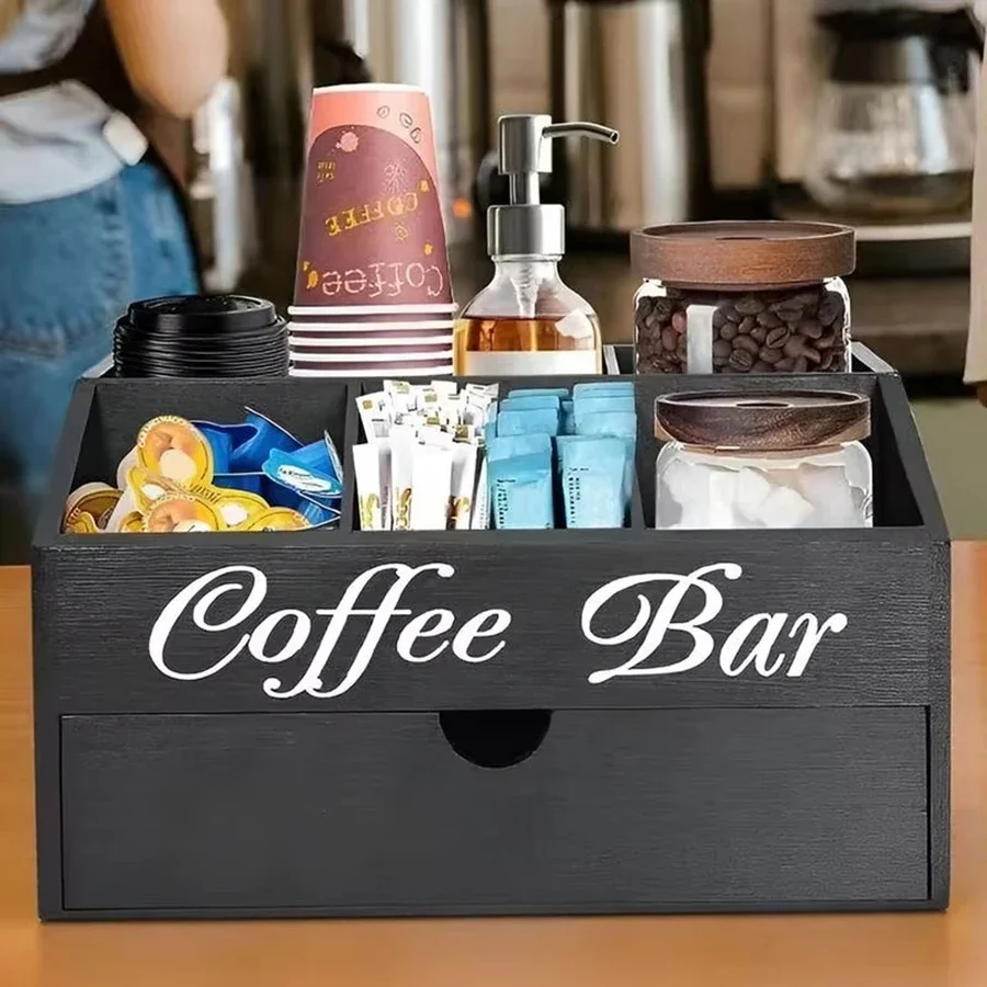 Коробка для хранения кофе, дер – обзор и цена Coffee Tea Box