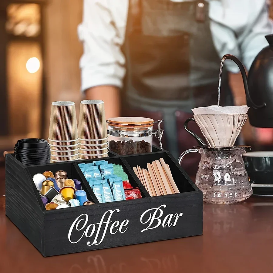Коробка для хранения кофе, дер – обзор и цена Coffee Tea Box