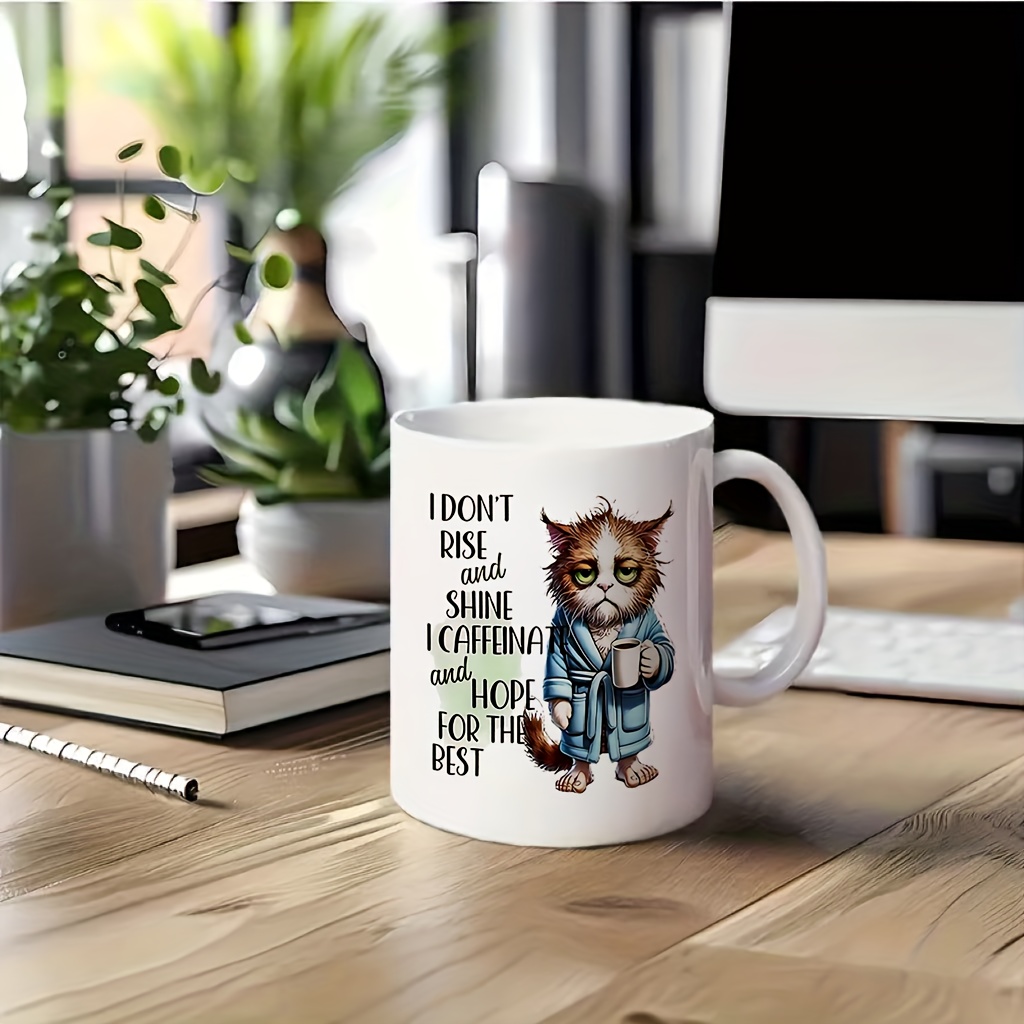Забавная кружка с кошкой и над – обзор и цена Coffee And Tea Quotes Funny