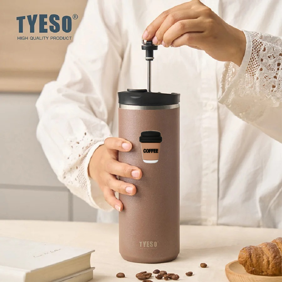 Термос Tyeso 750 мл с французс – обзор и цена Coffee Tea Creamer